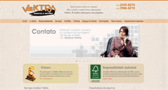 Desktop Screenshot of graficavektra.com.br